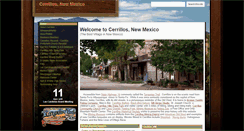 Desktop Screenshot of cerrillosnewmexico.com